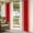 Red, variant on 1 Panel Outdoor Curtains for Patio Waterproof 54"x95" Green Vintage Weatherproof Privacy Outsides Curtains, Geometric Stripes Simple Lines Grommet Thermal Drapes for Cabana Porch Pergola