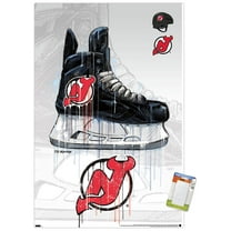 NHL New Jersey Devils - Drip Skate 21 Wall Poster, 22.375" x 34"