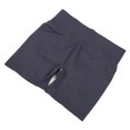 thumbnail image 4 of Pantalones cortos de entrenamiento de talle alto para mujer, levantamiento de glúteos, control de barriga, pantalones cortos atléticos para yoga y gimnasio, azul marino L, 4 of 8