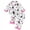 B386 White, variant on Likimi Toddler Girls Halloween Pajamas Set Long Sleeve Hallowmas Pumpkin Print Lapel Button Down Pjs Tops With Pants Fashion Outfit Set