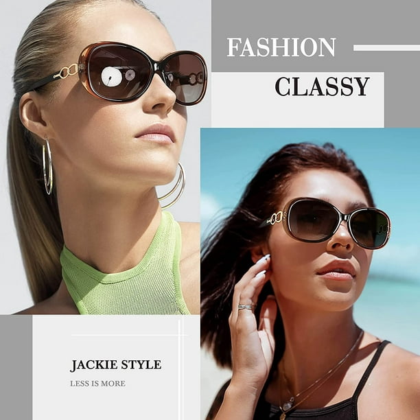 Sunglasses Womens Polarized Oversized Trendy Sun Glasses Fashion Ladies  Shades S85
