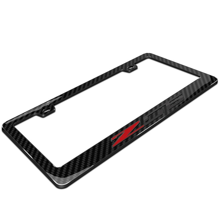 RPI Designs > 2014 - 2019 C7 Corvette Stingray / Z06 New Parts > C7 Corvette Rear License Plate Frame + Caps
