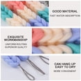 thumbnail image 3 of 3 Packs Long Stretch Back Sponge with Rope Shower Mesh Sponge Exfoliating Body Scrub Loofah for Men Women, 3 of 5