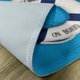 thumbnail image 5 of Ambesonne Nautical Place Mats Set of 4, Welcome on Board Sign, Standard Size, Blue Navy Blue White, 5 of 6