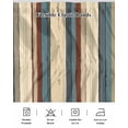 thumbnail image 7 of Abstract Brown Stripe Bed Skirt King Size 16" Drop Vintage Wood Grain Ruffled Wrap Around Bed Skirts Adjustable Elastic Bedskirt Dust Ruffle for King Size Bed, 7 of 7