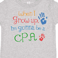 thumbnail image 4 of Inktastic Future Cpa Accountant Boys or Girls Toddler T-Shirt, 4 of 5