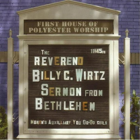 Billy C. Wirtz - Sermon from Bethlehem - Blues - CD