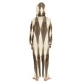 thumbnail image 3 of Vzayyk 4T-14Y Size Aviliable Cozy One-Piece Footless Sleeper Pajama Brown, 3 of 8