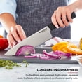 thumbnail image 5 of KitchenAid Classic 14-Piece Slim Knife Block Set with Sharpener, High-Carbon Steel, Black, 5 of 9