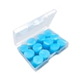 thumbnail image 1 of 12PCS Bouchons d'Oreille en Silicone Antibruit Bouchons d'Oreille Réutilisables Imperméables Assortiment Bouchons d'Oreilles de Sommeil Portables Bleu, 1 of 9
