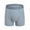 Gray, variant on LYEAA Boxers for Men Cotton Soft Breathable Trunks Solid Plus Comfortable Underpants Elastic Waistband Fashion Support Pouch Underwear with Fly Black S
