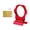 Red, variant on Adjustable Single Hole Bracket 2in 52mm Aluminum Auto Gauge Meter Pods Mount Holder Car Pillar Gauge Meter Mount Bracket