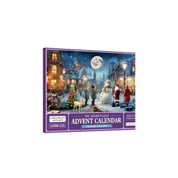 Christmas Stroll Puzzle High Quality Collection – Christmas 1008 Pieces Adults 14-99 Years Old, Gift for Men/Women, Multicolor
