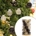 thumbnail image 3 of 25 Piezas Bolas Colgantes Navidad Adornos Árbol Navidad Baubles Decorativos Material PETG Resistentes Apto para Fiestas Decoraciones Navideñas Interio, 3 of 9