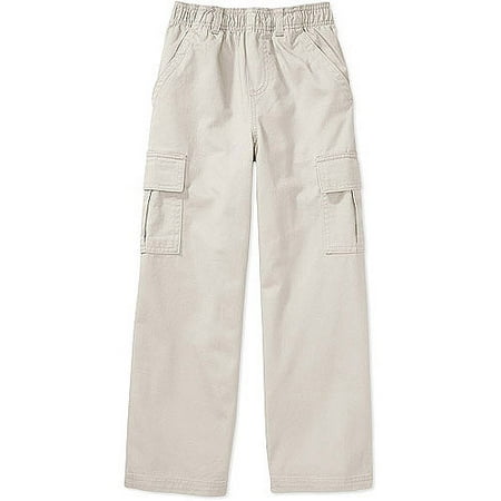 Faded Glory Boys' Pull-On Cargo Pants - Walmart.com