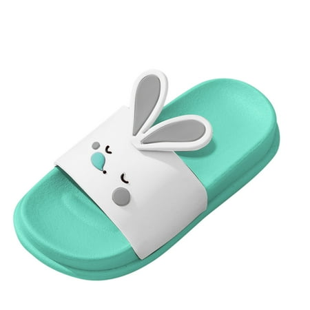 

RUICUW Girls Summer Slippers Shoes Boys Children Sandals Cartoon Baby Toddler Rabbit Girl s shoes 24