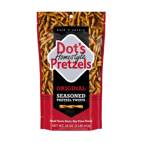 Pretzels Original Seasoned Pretzel Twists Snack 16oz