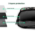 thumbnail image 5 of Tool Band Eye Music Laptop Bag Shoulder Portable Laptop Case Sleeve Chromebook Notebook Messenger Briefcase Adjustable Handbag For Women & Men, 5 of 8