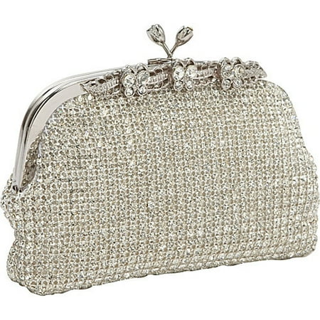 Magid Fancy Crystal Frame Clutch
