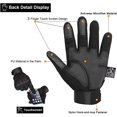 thumbnail image 2 of Guantes de motocicleta con pantalla táctil y dedos completos, guantes de motocicleta, aprobados por CE, para mujeres y hombres, guantes tácticos para deportes al aire libre, guantes para motocross, combate, escalada, camping, caza, ciclismo Rojo Verde, 2 of 5