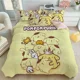 thumbnail image 3 of Nuevo y creativo juego de colcha de sábanas para dormitorio de niña con estampado Digital de pompón Purin de dibujos animados de tres piezas que no se decolora, 3 of 5