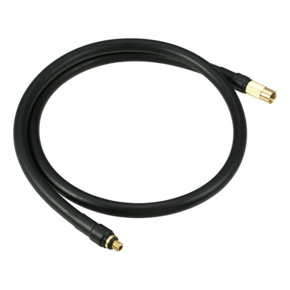 Unique Bargains 80cm Length Universal Inflator Air Pump Hose Adapter Tyre Valve Inflator Extension Hose