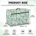 thumbnail image 7 of SEANATIVE Flower Daisy Sewing Machine Cover with Storage Pocket Stain Resistant for Most Standard Sewing Machines Sewing Accessories Organizer, Home Decor, 7 of 7