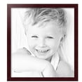 thumbnail image 2 of ArtToFrames 21" x 23" Mahogany Picture Frame, 21x23 inch Brown MDF Poster Frame (WOM-3978), 5 Pack, 2 of 8