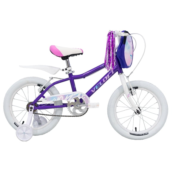 Bicicleta Veloci Ragazze Rodada 16 Morado Infantil