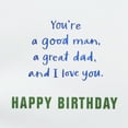 thumbnail image 3 of American Greetings Birthday Card for Dad (Straight from the Heart), 3 of 3