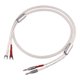 thumbnail image 5 of Cable de altavoz Cable de altavoz, aislamiento trenzado, estéreo, con conector tipo banana y conector de pala en Y para amplificador, cine en casa 15 m, 5 of 8