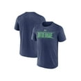 thumbnail image 2 of NCAA Notre Dame Fighting Irish Men's Heather Navy Synthetic Short Sleeve T Shirt, 2 of 3