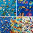 thumbnail image 4 of CoComelon 18" x 21" 100% Cotton CoComelon, Blue, for Quilting & Sewing, 5 Pieces, 4 of 6