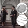 thumbnail image 4 of Graduation Cap Photo Charm for Displaying with Metal Material Grey Color Fits Photos 0.8x0.8 Inches, 4 of 9