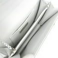 thumbnail image 4 of Pre-Owned Salvatore Ferragamo Gancini DY-21 H038 Women's Leather Shoulder Bag White, 4 of 19