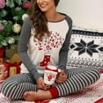 thumbnail image 3 of Nouveau Ensemble de Pyjamas de Noël pour Femmes Pyjamas Pyjamas Vêtements de Nuit Imprimé de Noël, 3 of 3