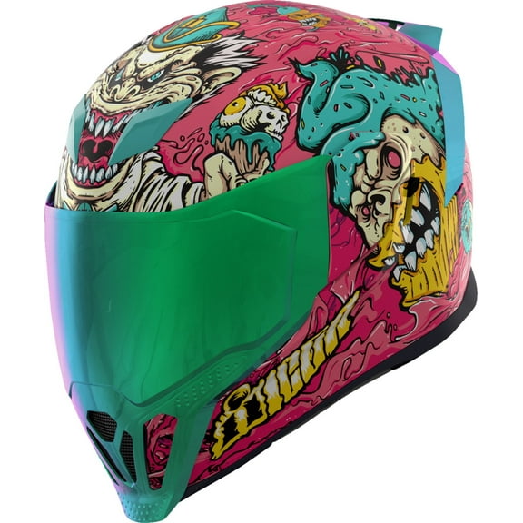 Icon Airflite Snack Attack MIPS Motorcycle Helmet Pink MD