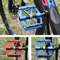 thumbnail image 2 of Pedales De Bicicleta De Montaña, Pedales De Bicicleta De Aleación De Aluminio De Colores Ultra Fuertes, 3 Pedales De Rodamiento Palin 1 Par Kearding OD014763-03, 2 of 6