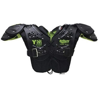 Xenith XFlexion Fly Youth Football Shoulder Pads, Black, XL
