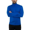 thumbnail image 4 of X RAY JEANS Mens Turtleneck Sweater Pullover, Royal Blue, 3XL, 4 of 10