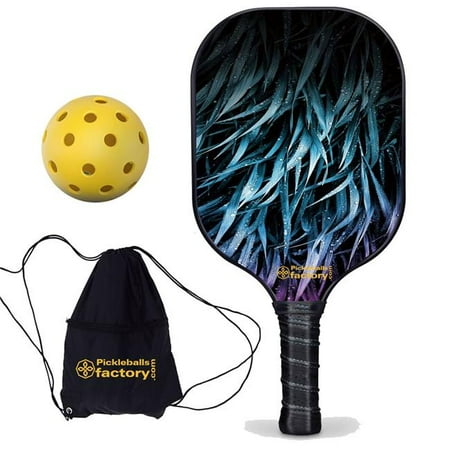 Pickleball Factory Pickleball Paddles - Leaves Professional Pickleball Paddle  Backyard Pickleball Top Pickleball Paddles 2022  Carbonfiber Graphite