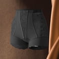 thumbnail image 2 of zbxnLI Underwear for Women Lace Trim Boyshorts High Waisted Panties Full Coverage Soft Stretchy Boxer Shorts, 2 of 7