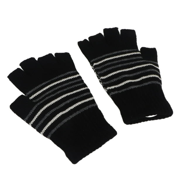 Gants Chauffants USB, Gants Chauffants Pour Ordinateur, élastiques Sans Doigts, Confortables