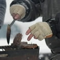 thumbnail image 5 of Wooly Precision Grip Half Finger Glove, 5 of 6