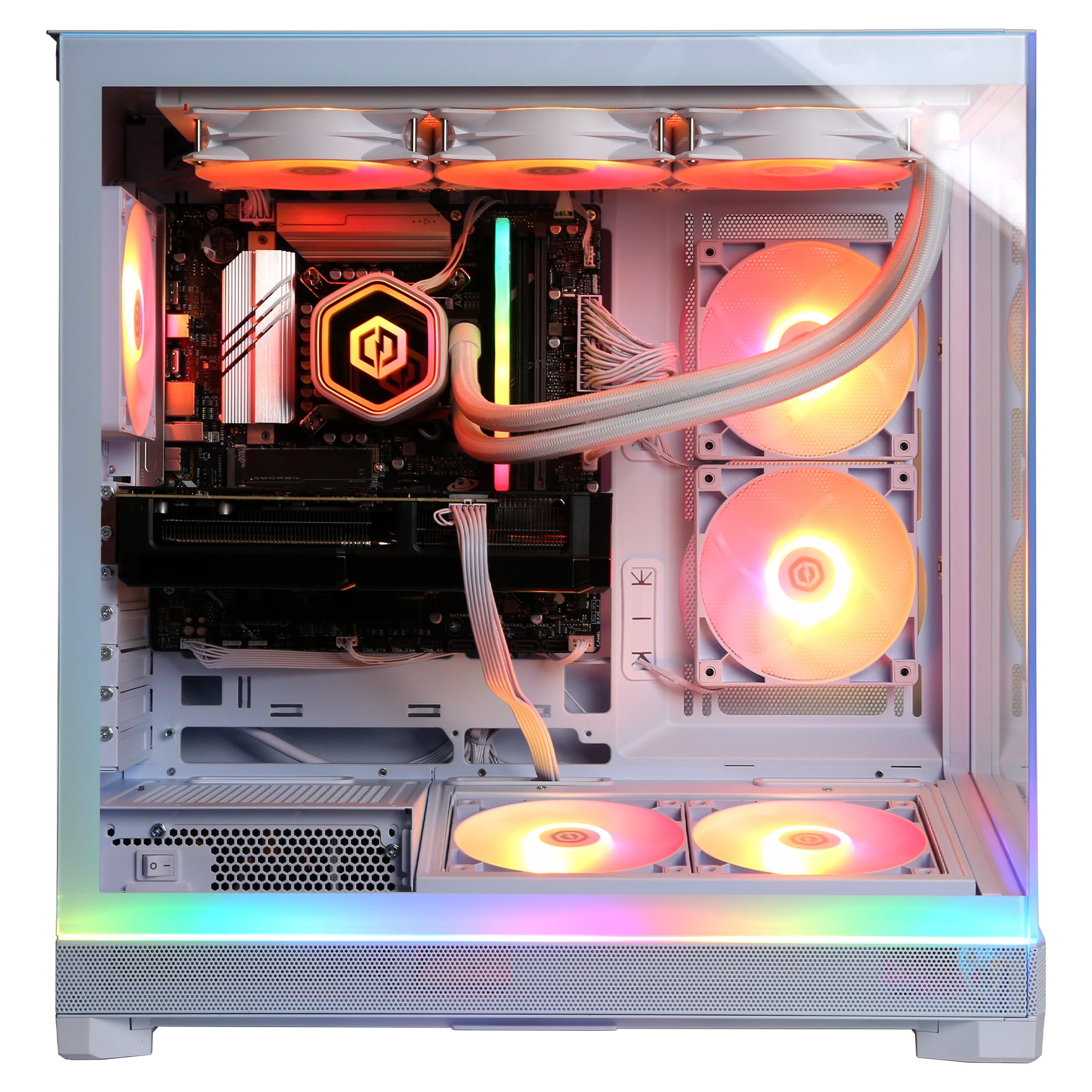 CyberPowerPC Gamer Supreme Gaming PC, Intel Core Ultra 7 270K Plus, NVIDIA GeForce RTX 5060 Ti 16GB, 32GB DDR5, 2TB SSD, SLC10220CPGV21