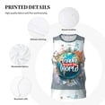 thumbnail image 6 of Easygdp Jelly Fish Men's Mesh Basketball Jersey Quick Drying Sleeveless Shirts Fitted Muscle Tank Tops Sport Round Neck T-Shirt - XX-Large, 6 of 9