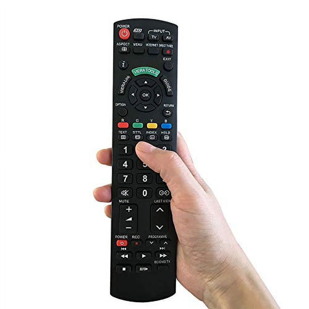 Universal Remote Control for Panasonic TV Remote Control Works for All  Panasonic Plasma Viera HDTV 3D LCD LED TV - No Program Needed