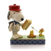 Jim Shore Campfire Friends Polyresin Snoopy Woodstock Peanuts 4049414
