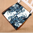 thumbnail image 1 of ABPHQTO Cojín para silla Octopus, azul Cojín para silla Octopus Cojín para asiento Cojín para silla Cojín para suelo con cojín interior con memoria transpirable y lazos Impresión a dos lados 40x40 cm ABPHQTO Chair-QQ-30-16x16, 1 of 2