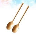 thumbnail image 1 of UPOUART 2Set Wood Spoons Stirring Serving With Ergonomic Handle For Family And Catering Halls, 1 of 8